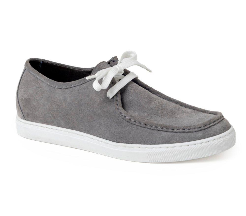 Moccasin Martin in Hellgrau - Risch Shoes