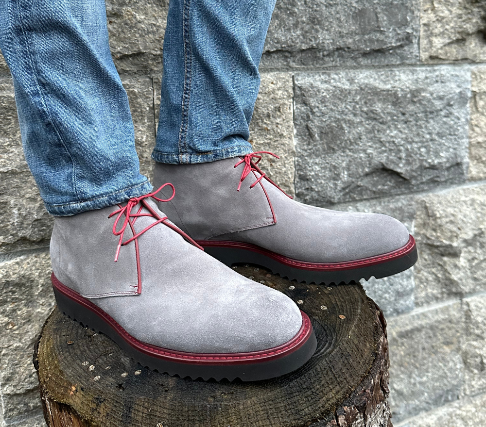 Boot Emilio in Grau