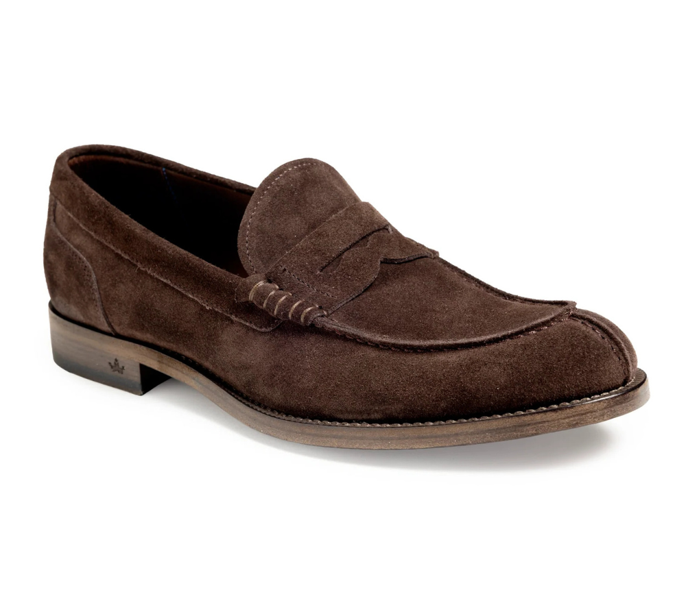 Loafer Chicago in Velours Marrone - Risch Shoes