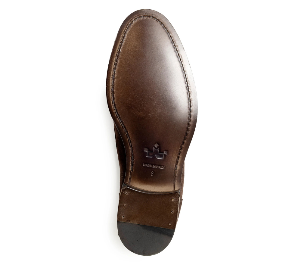 Loafer Chicago in Velours Marrone - Risch Shoes