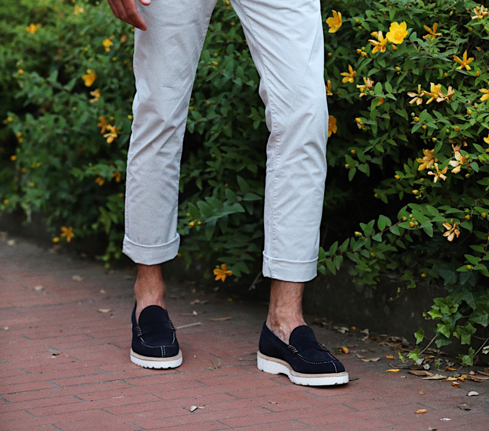 Loafer Luca in Blau - Risch Shoes