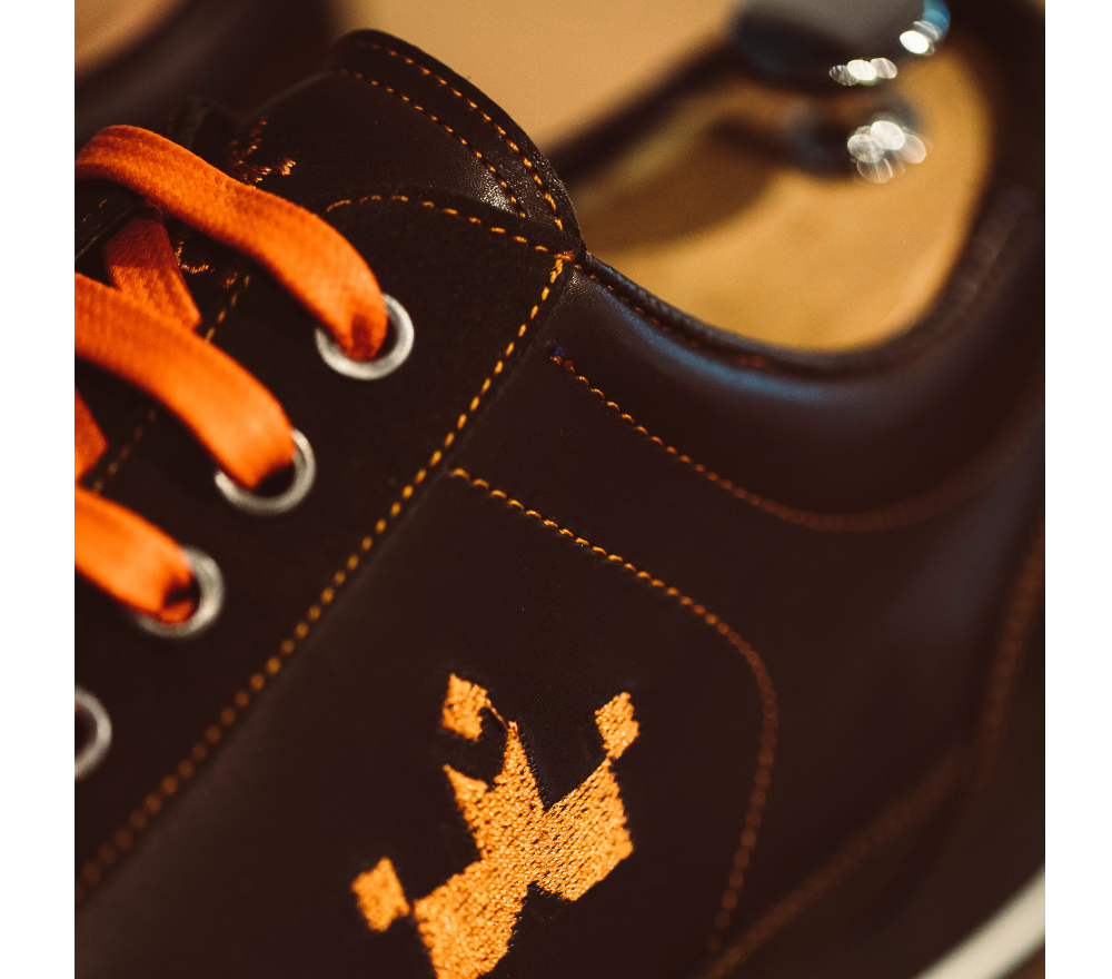 Sneaker Jack in Marrone - Risch Shoes