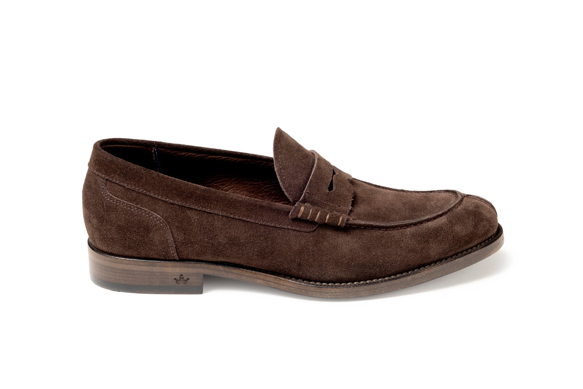 Loafer Chicago in Velours Marrone - Risch Shoes