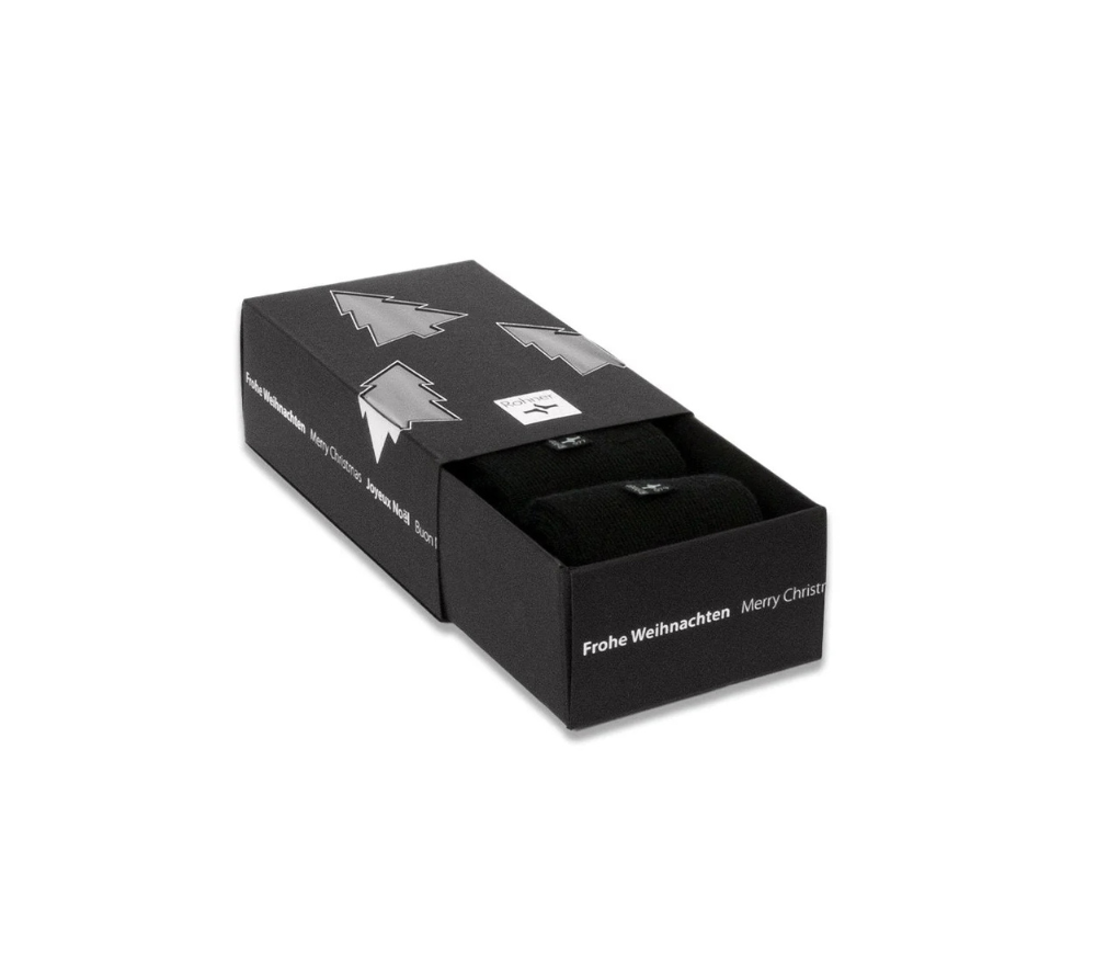 Sockenbox Business in Grau - Risch Shoes