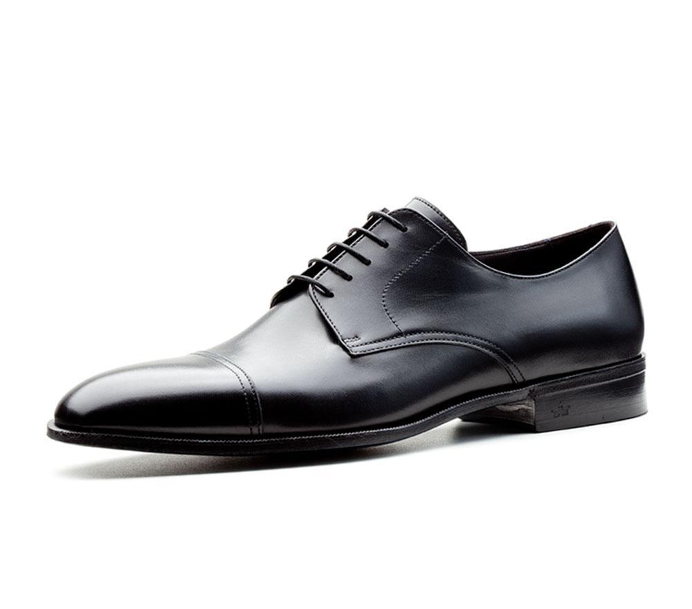 Derby George Plus in Nero - Risch Shoes AG, ZN Zürich