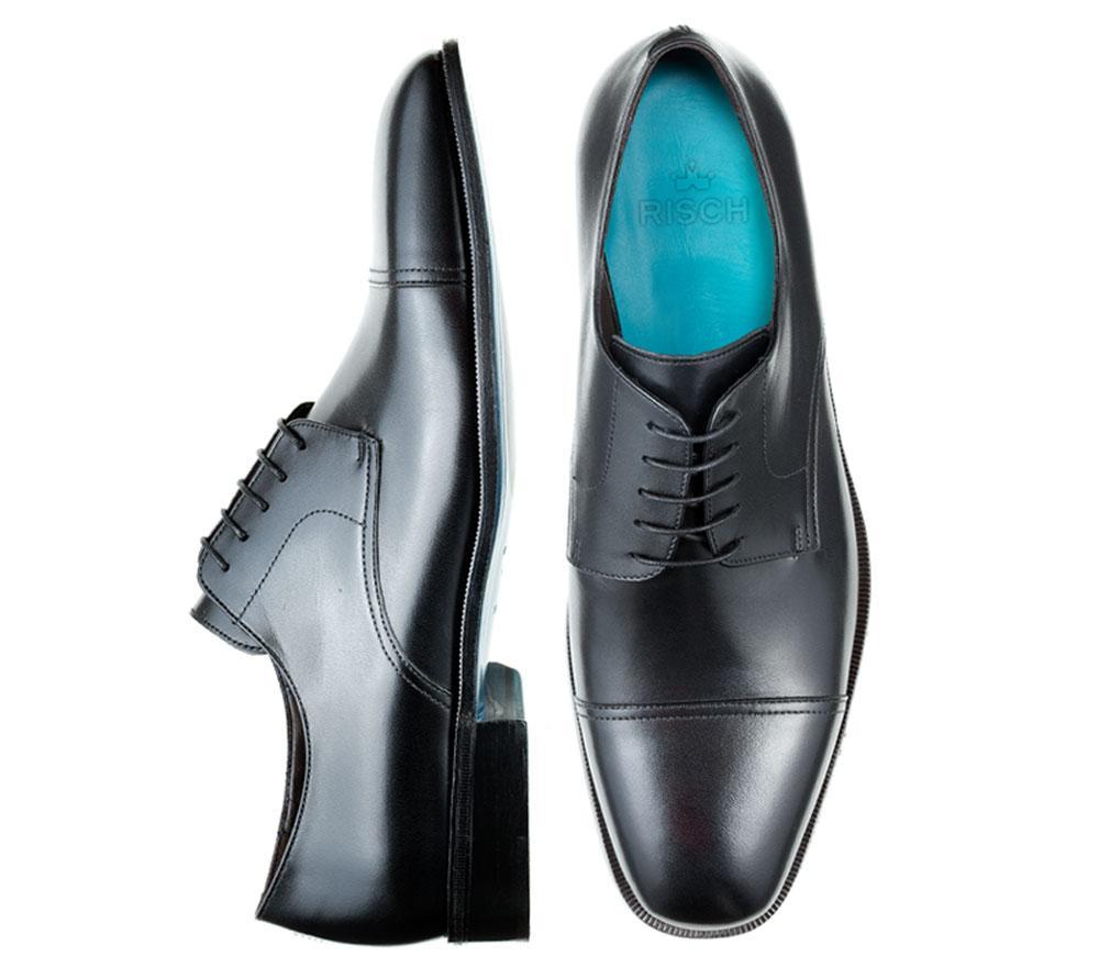 Derby George Plus in Nero - Risch Shoes AG, ZN Zürich