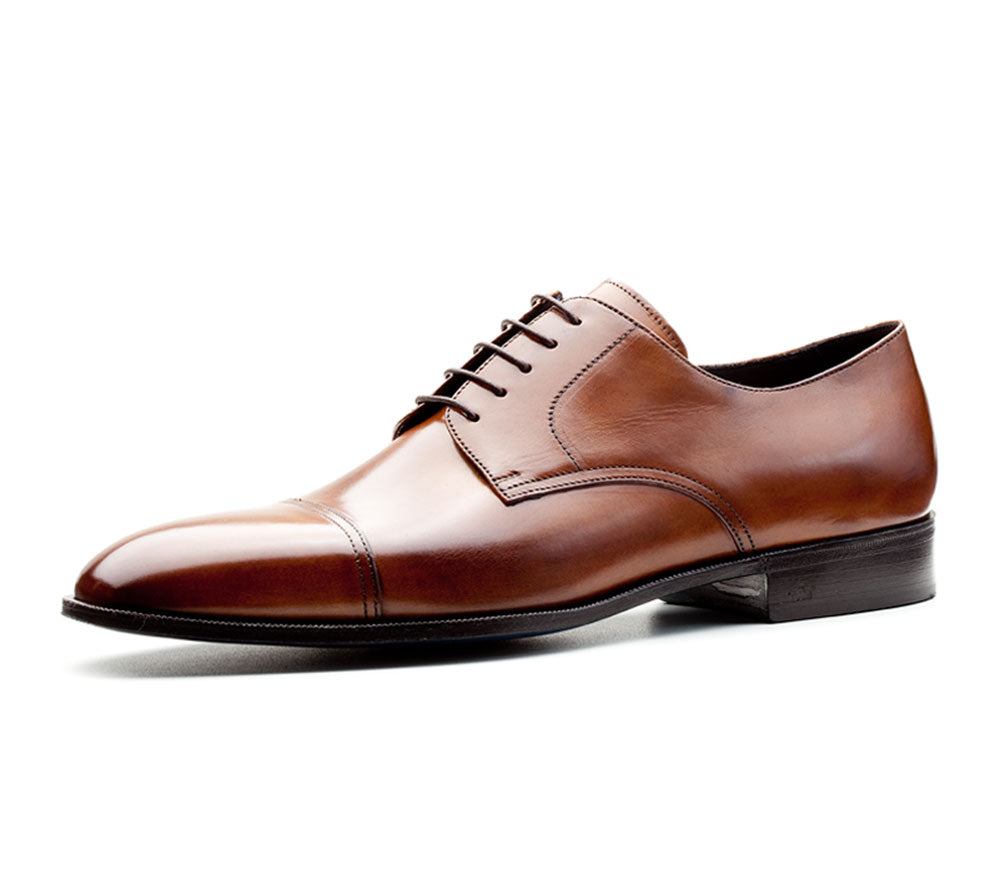 Derby George in Cognac - Risch Shoes AG, ZN Zürich