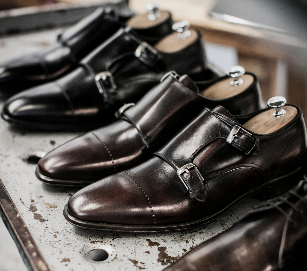 Double Monk Riccardo in Marrone - Risch Shoes AG, ZN Zürich