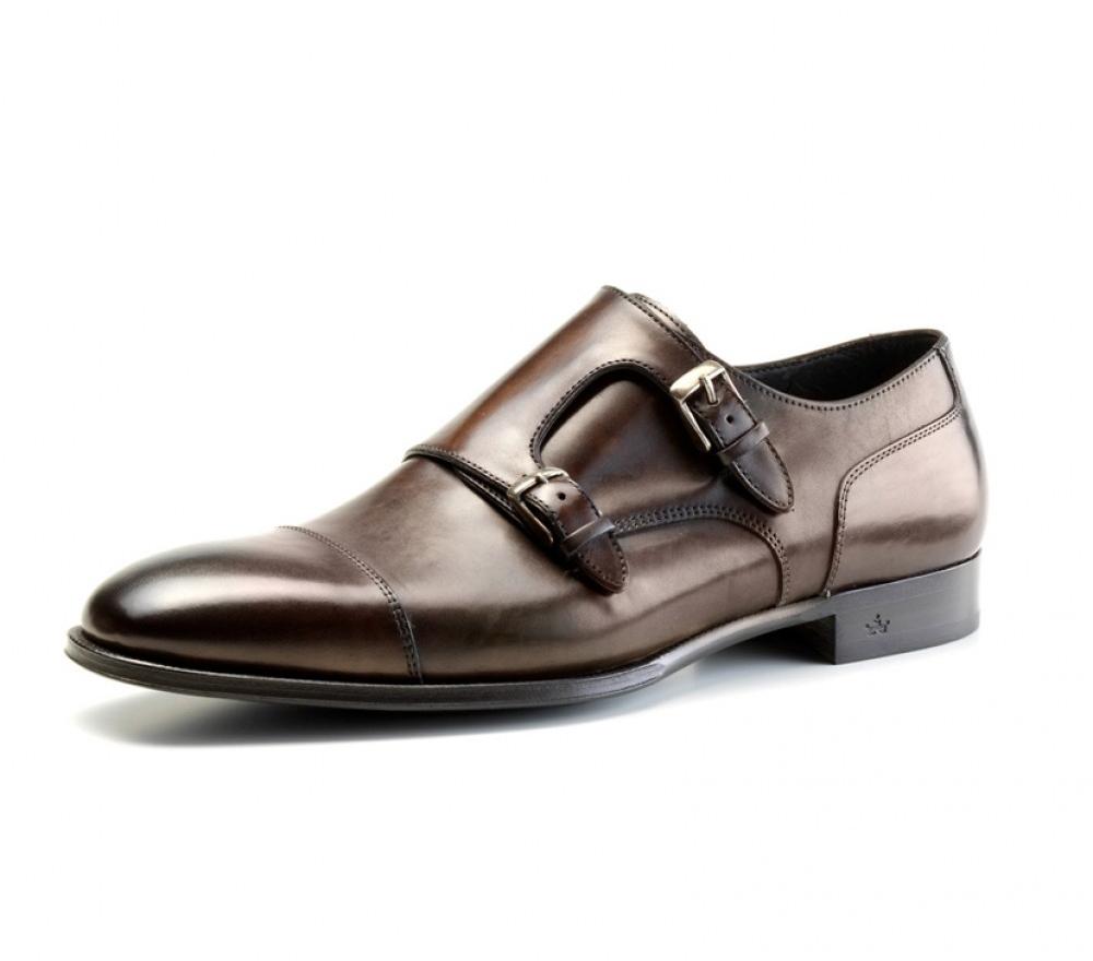 Double Monk Riccardo in Marrone - Risch Shoes AG, ZN Zürich