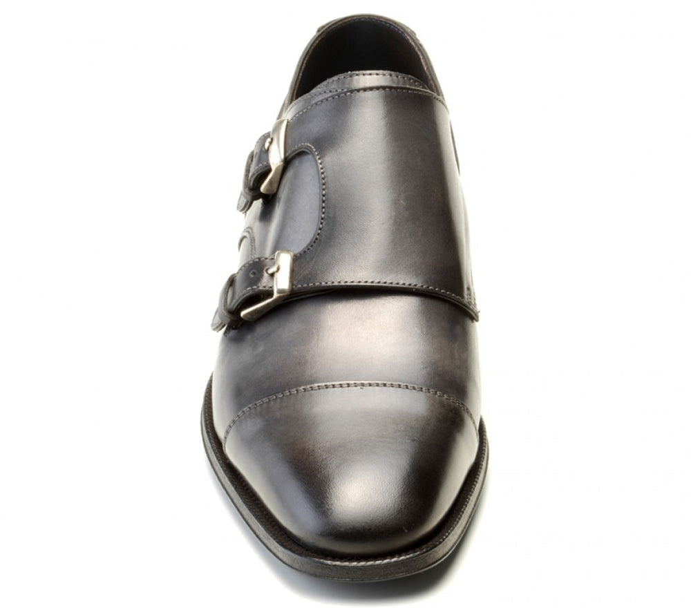 Double Monk Riccardo in Antracite - Risch Shoes AG, ZN Zürich