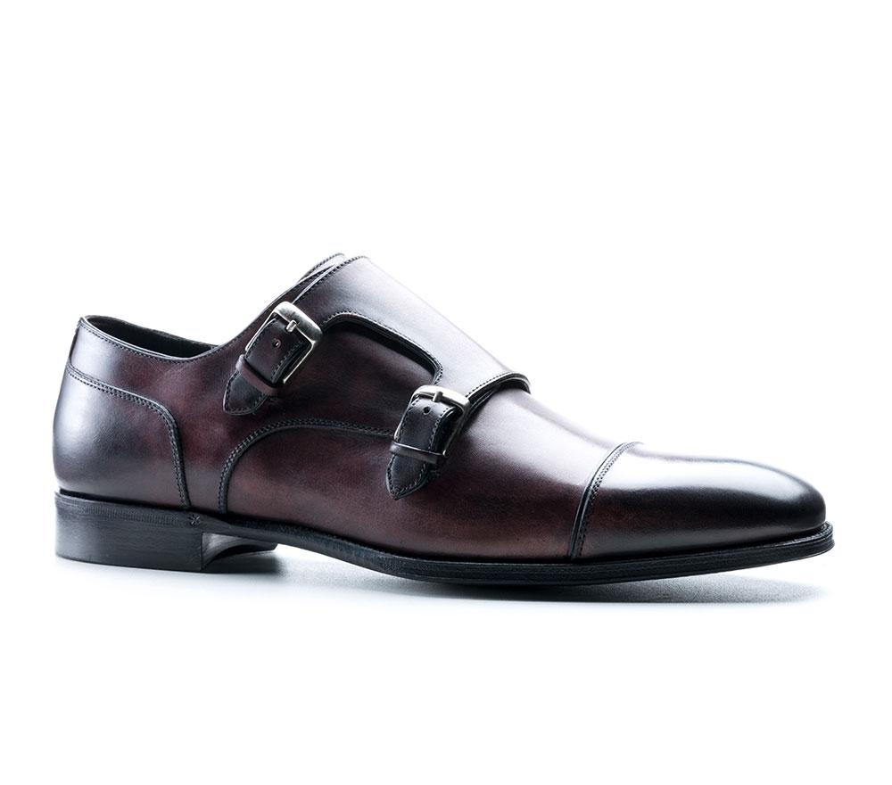 Double Monk Riccardo in Prugna - Risch Shoes AG, ZN Zürich