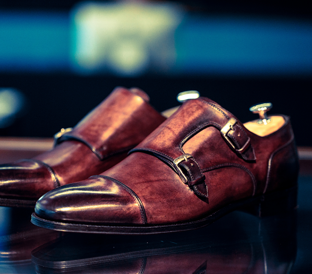 Double Monk Riccardo in Prugna - Risch Shoes AG, ZN Zürich