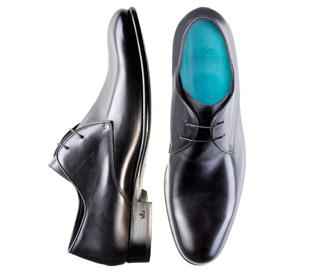 Derby Charles in Nero - Risch Shoes AG, ZN Zürich