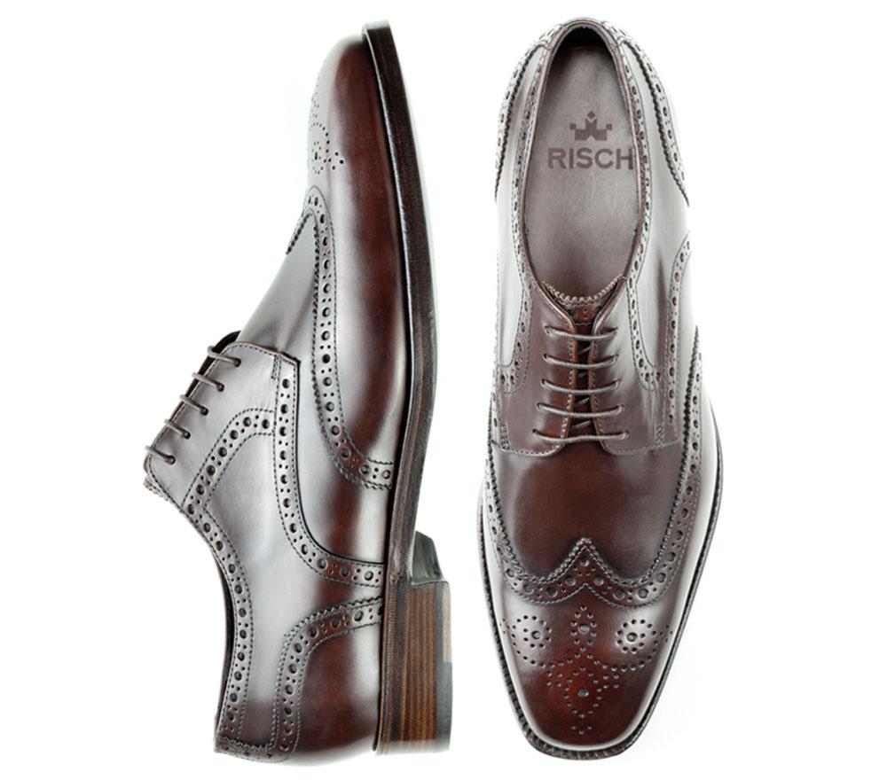 Budapester Leopold in Marrone - Risch Shoes AG, ZN Zürich