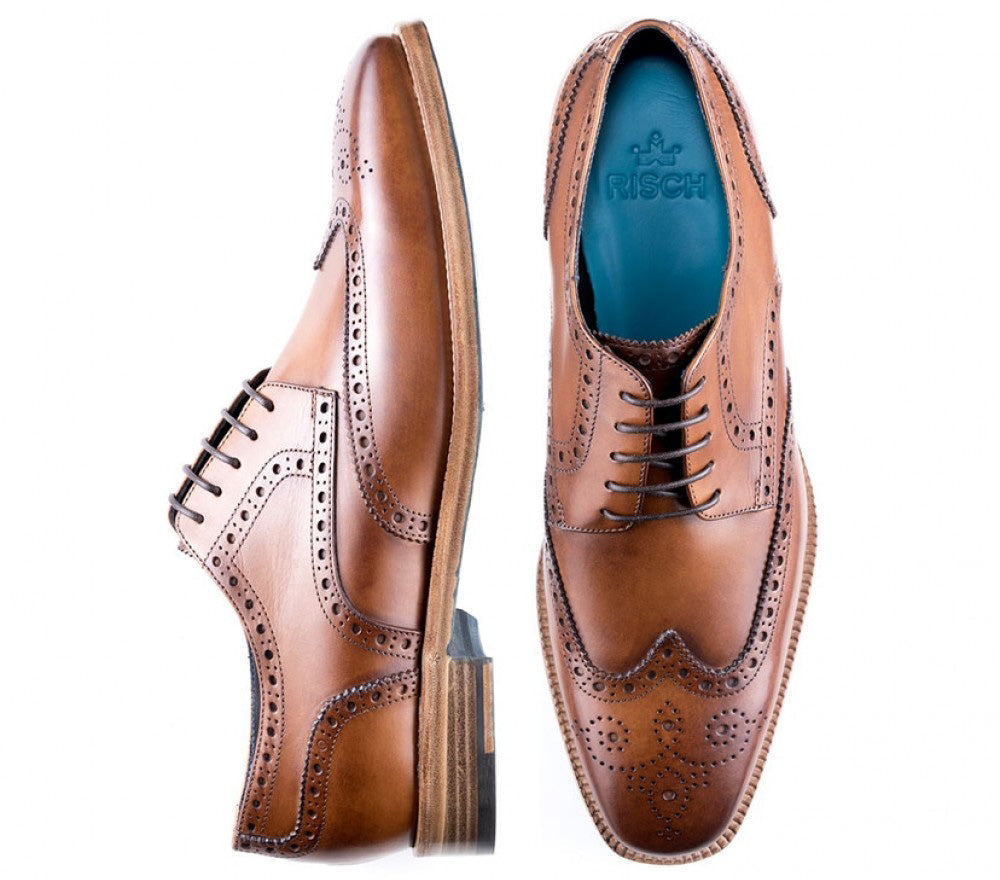 Budapester Leopold in Cognac - Risch Shoes AG, ZN Zürich