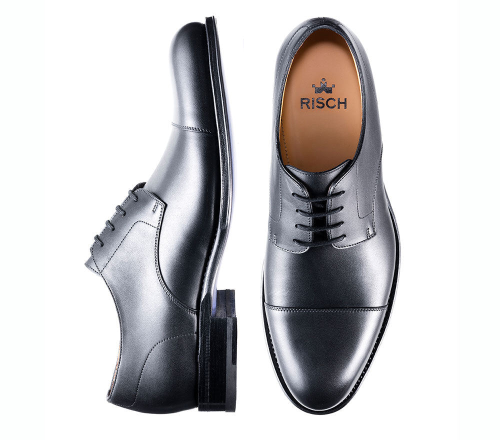 Derby Enrico Nero Rahmengenäht - Risch Shoes AG, ZN Zürich