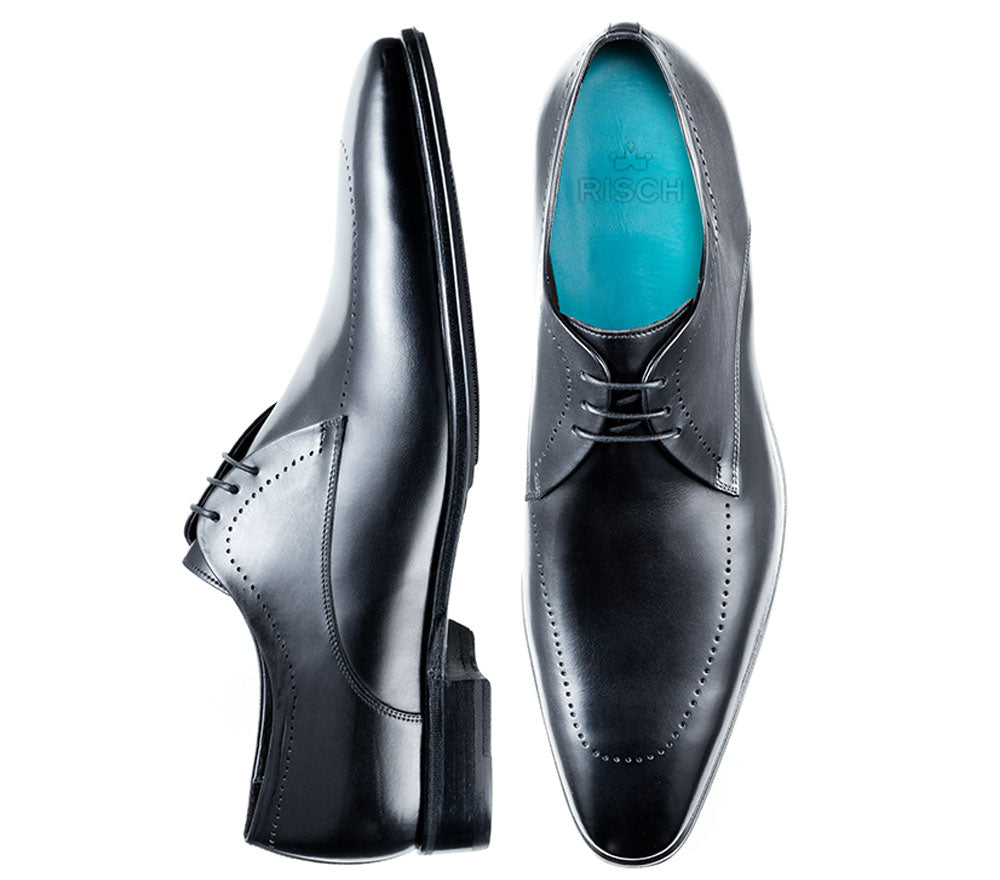 Derby Henry in Nero - Risch Shoes AG, ZN Zürich
