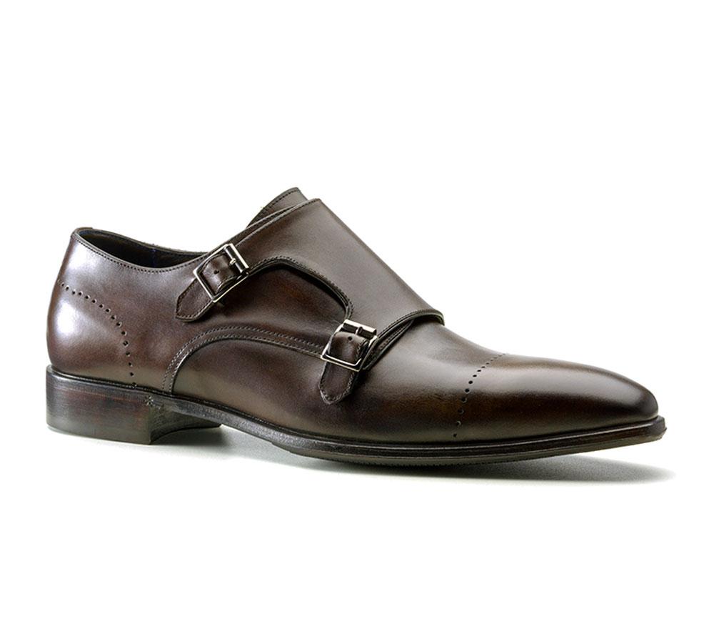 Double Monk Vincent in Marrone - Risch Shoes AG, ZN Zürich