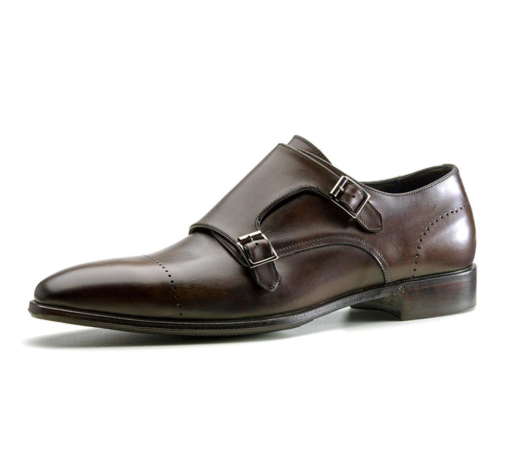 Double Monk Vincent in Marrone - Risch Shoes AG, ZN Zürich