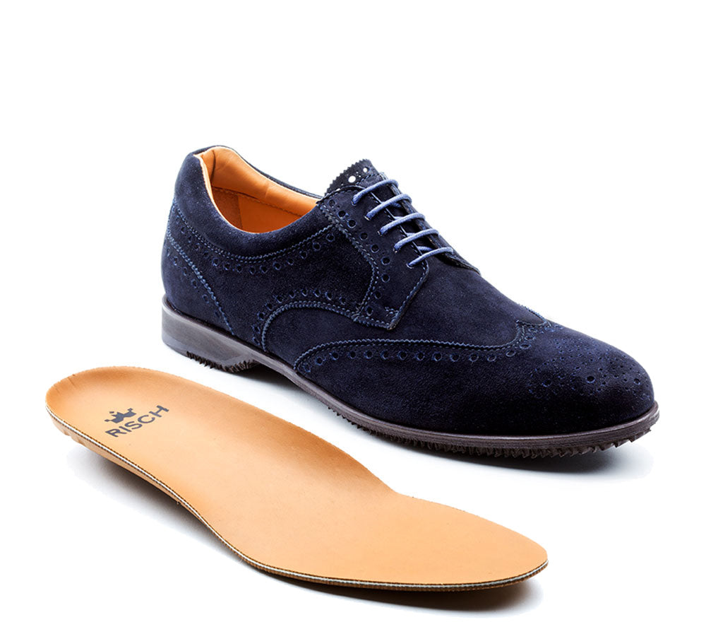 Derby Eugenio in Dunkelblau - Risch Shoes AG, ZN Zürich
