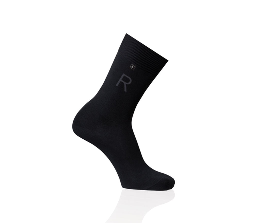 Wadensocken Diamond in Schwarz
