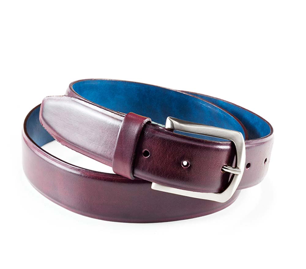 Gürtel Bangalore Prunia handeingefärbt