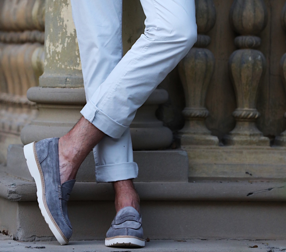 Loafer Luca in Grau - Risch Shoes