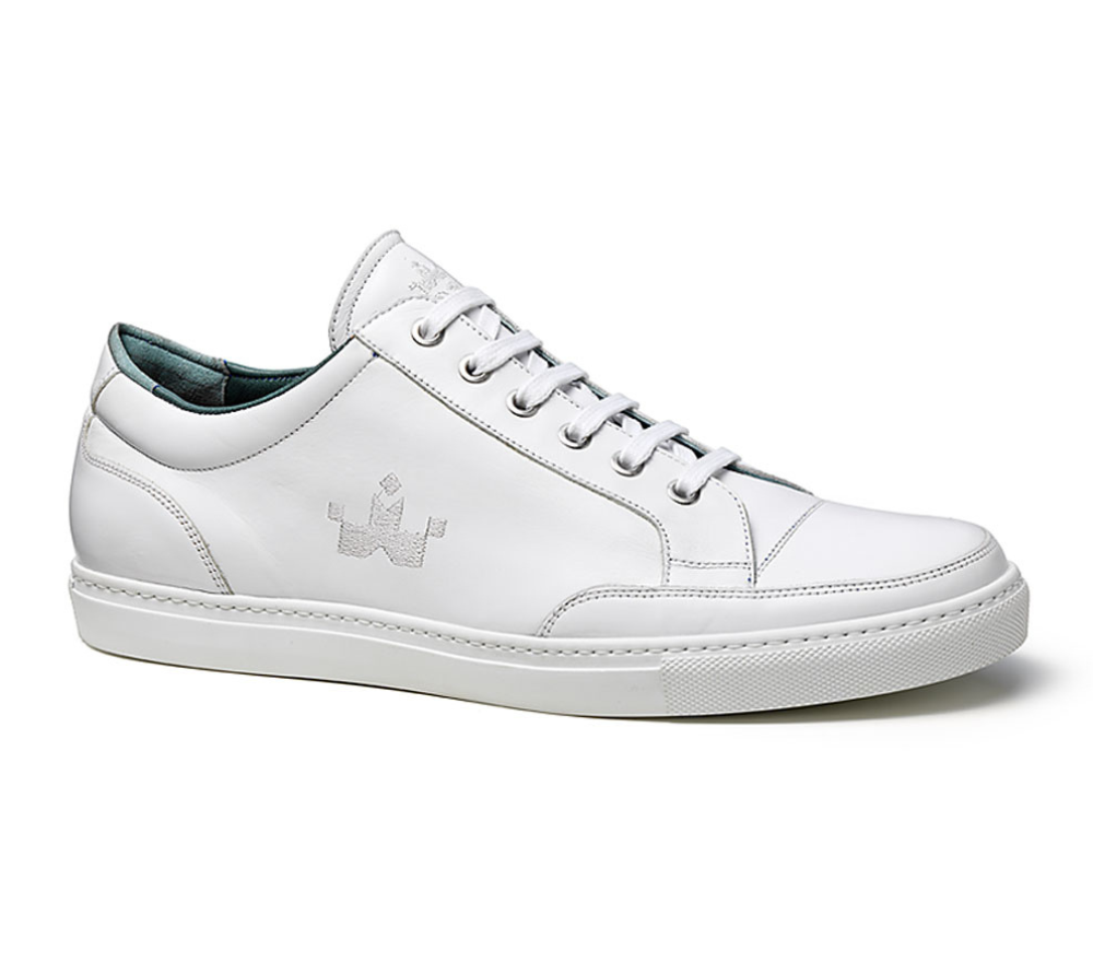 Sneaker Jimmy in Bianco - Risch Shoes
