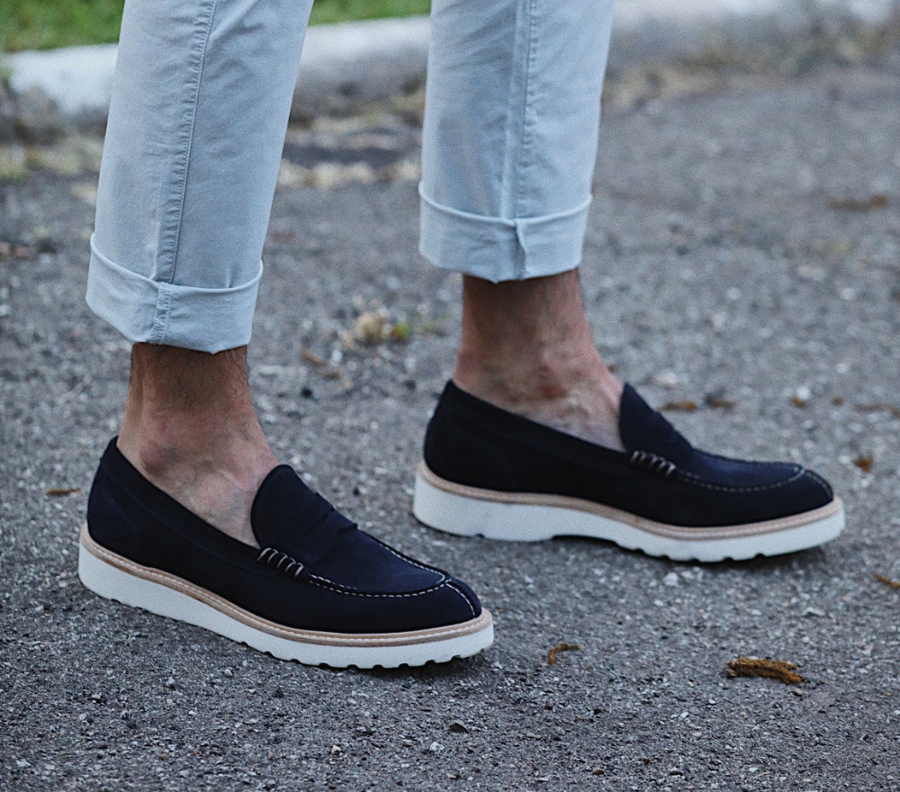 Loafer Luca in Blau - Risch Shoes